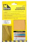 12Pc Sandpaper Sheets - Assortments SMALL